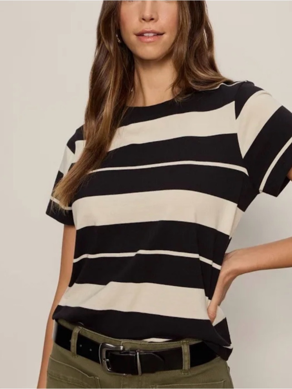 NWT Sanctuary Timeless Striped Short-Sleeve Tee